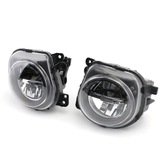 Paar LH + RH Front LED Mistlampen Lampen Mistlampen Voor BMW 5 Serie F10 F07 LCI CT