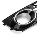 Audi 2009-2012 A4 B8 coulant LED nid d'abeille maille calandre antibrouillard clignotant DRL-5