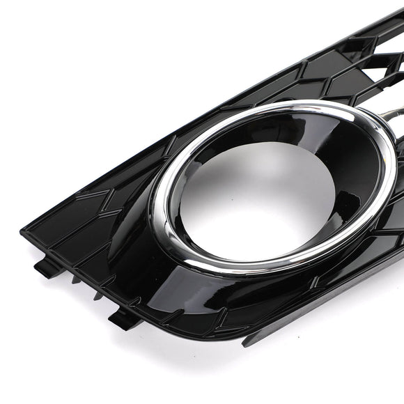 Audi 2009-2012 A4 B8 coulant LED nid d'abeille maille calandre antibrouillard clignotant DRL