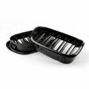 Grade dianteira do capô em preto brilhante compatível com BMW Série 5 E39 2001-2004-4
