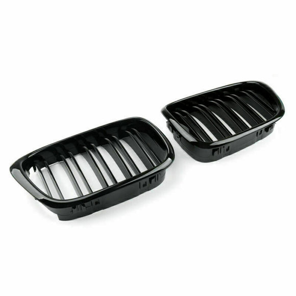 Grade dianteira do capô em preto brilhante compatível com BMW Série 5 E39 2001-2004