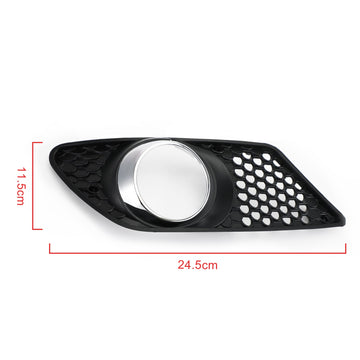 Mercedes-Benz Classe C 2008-2010 W204 A2048850353 Conjunto de Grelhas para Faróis de Neblina (Par) - Para-choque Dianteiro - 0