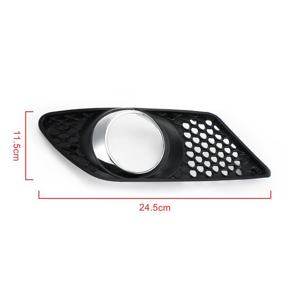 Mercedes-Benz Classe C 2008-2010 W204 A2048850353 Conjunto de Grelhas para Faróis de Neblina (Par) - Para-choque Dianteiro
