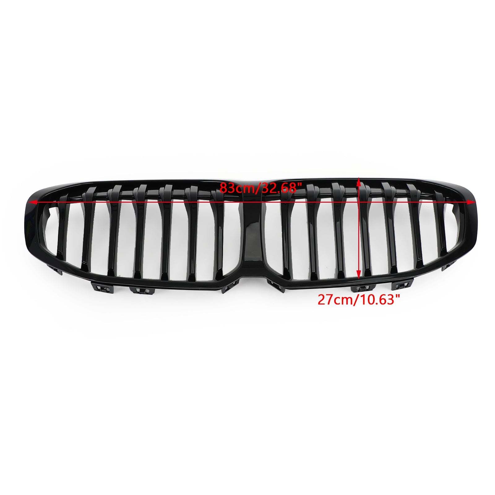 BMW F40 118i 120i M135i 1-Series 2019-2023 Front Replacement Grill Gloss Black Hood Grille - 0