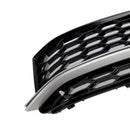 Audi A5 Sline/S5 2013-2016 2PCS mistvoorlicht zwart grill honingraat vervangend rooster-7