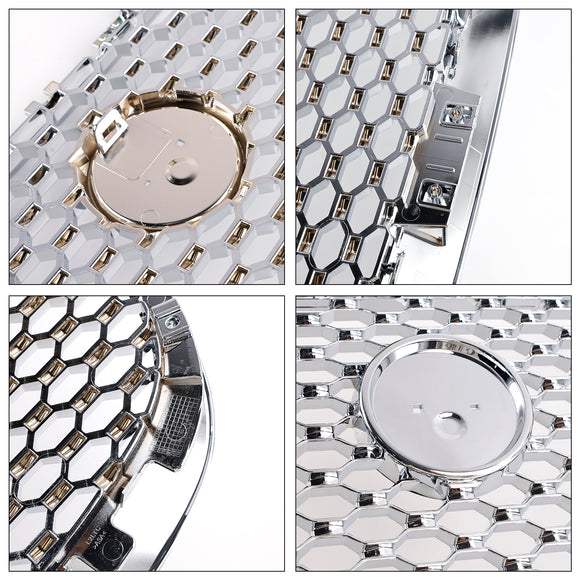 Chromen voorbumper grillrooster geschikt voor JAGUAR F-PACE X761 2016-2020