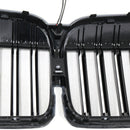 Dubbele lamel glanzend zwart voorgrille geschikt voor BMW 7-serie G11 G12 2019-2022-11