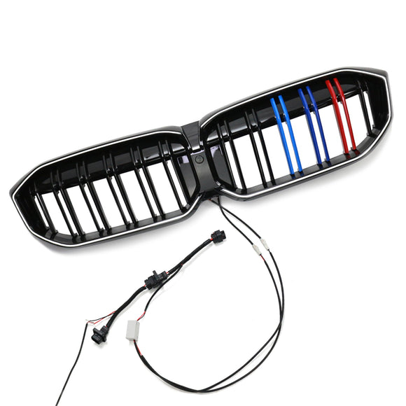 BMW 2023-2024 Série 3 G20 G21 320i/330i/M340i/318i/320d Calandre avant double ligne noire