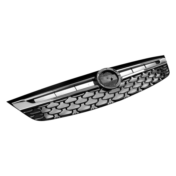 Opel Black Chrome Front Bumper Grill Grille