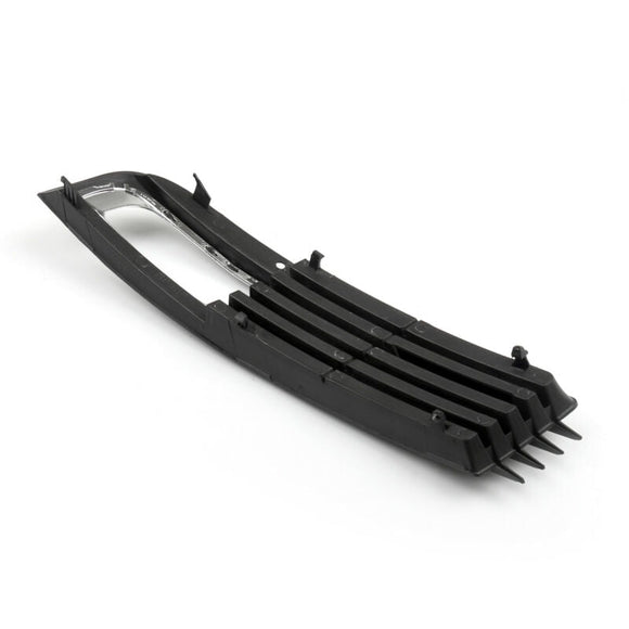 2008–2010 Audi A8 D3 Paar unterer Frontstoßstangengrill Nebelscheinwerfergrill Chrom Schwarz