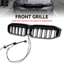 BMW 2023-2024 Série 3 G20 G21 320i/330i/M340i/318i/320d Calandre avant double ligne noire-17