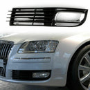 Audi 2008-2010 A8 D3 Grille de pare-chocs inférieure de voiture gauche Grille de phare antibrouillard avec/Chrome-1