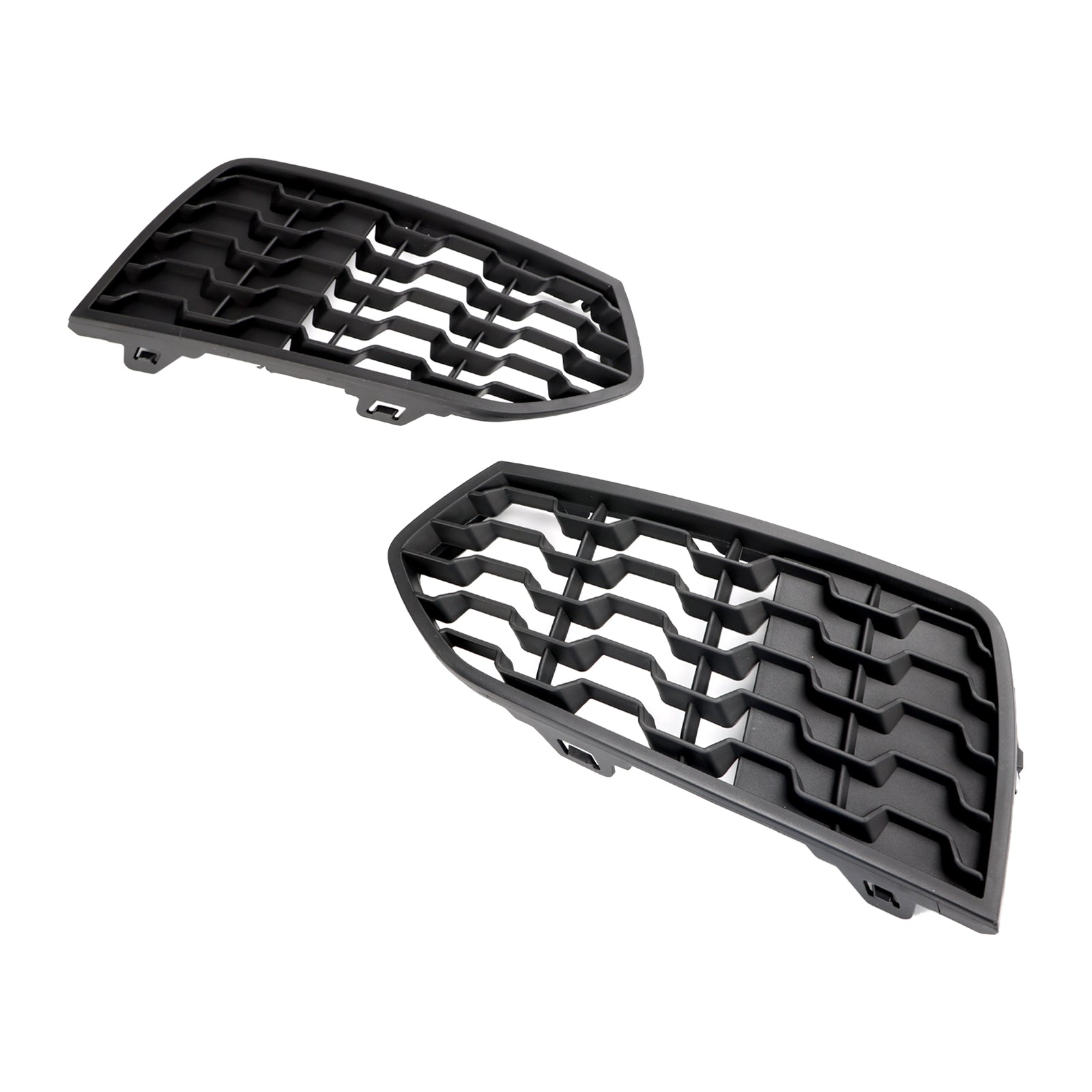 Parachoques delantero deportivo BMW Serie 2 F22 F23 M 2012-2017, luz antiniebla, rejilla negra