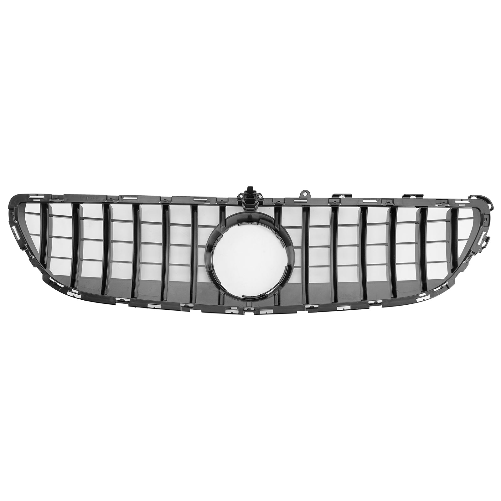 2015-2018 Mercedes Benz CLS-Klasse W218 C218 X218 GTR Style Grill Frontstoßstange Glänzend Schwarzer Kühlergrill