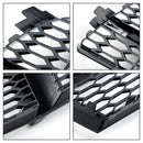 Grille de protection des phares antibrouillard avant Audi A3 (8V) S-LINE/S3 2016.5-2020, calandre en nid d'abeille chromée noire 8V3807681AE 8V3807682Q-7