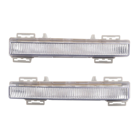 2013-2016 Mercedes Benz W166 GL-Class LH RH Pair Daytime Run Lamp Fog Light A0999065700 Generic