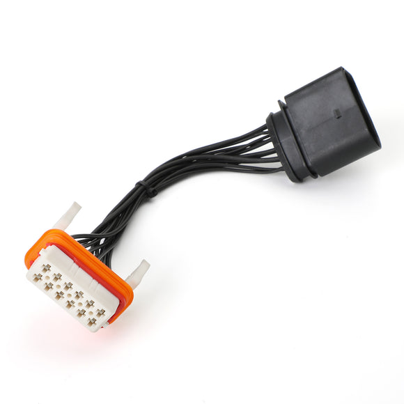 Conector frontal de xenón para lámpara de arnés de cableado de faro compatible con Porsche Cayenne
