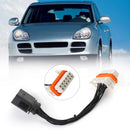 Conector frontal de xenón para lámpara de arnés de cableado de faro compatible con Porsche Cayenne-2