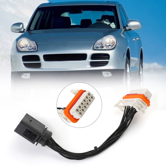 Conector frontal de xenón para lámpara de arnés de cableado de faro compatible con Porsche Cayenne