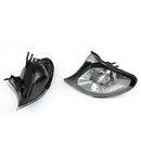 Luces de esquina-transparentes con borde ahumado para BMW E46 Serie 3 4Dr Euro 02-05-2