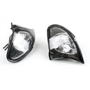 Luces de esquina-transparentes con borde ahumado para BMW E46 Serie 3 4Dr Euro 02-05-3