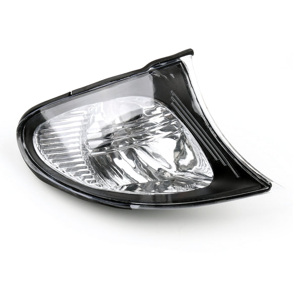 Luces de esquina-transparentes con borde ahumado para BMW E46 Serie 3 4Dr Euro 02-05