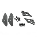 135cm Universal Hatch Adjustable Aluminum GT Rear Trunk Racing Spoiler Wing Silver-10