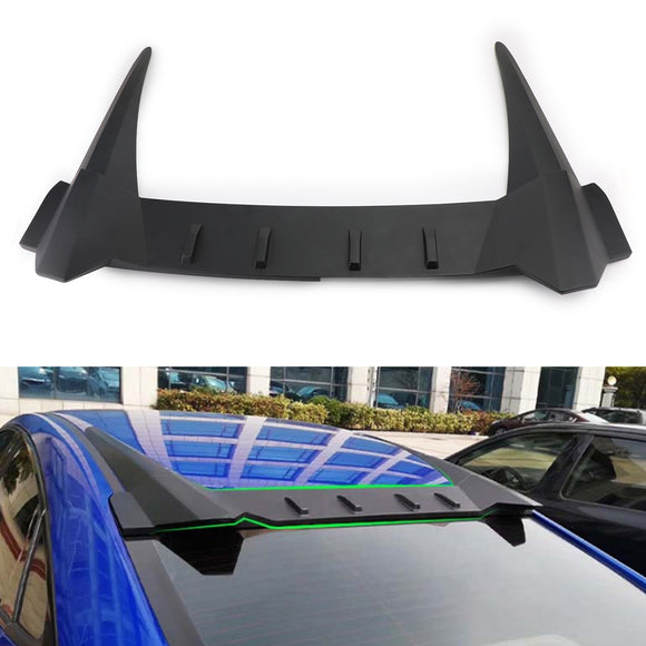 R stijl Achterdak Cover Spoiler Wing Diffuser Fit 16-21 HONDA CIVIC 10e Sedan