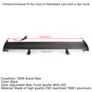 Universal Hatch Adjustable Aluminum Rear Trunk Wing Racing Spoiler With LED-3