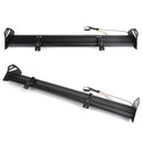 Universal Hatch Adjustable Aluminum Rear Trunk Wing Racing Spoiler With LED-4