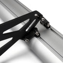 Universal Limousine Aluminium GT Heckspoiler Flügel Racing Spoiler mit rotem Licht S #E1-5