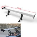 Universal Limousine Aluminium GT Heckspoiler Flügel Racing Spoiler mit rotem Licht S #E1-3