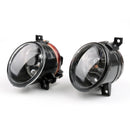 Pair Front Bumper Convex Lens Fog Light For VW MK5 Golf Jetta Bora 2005-2010-1