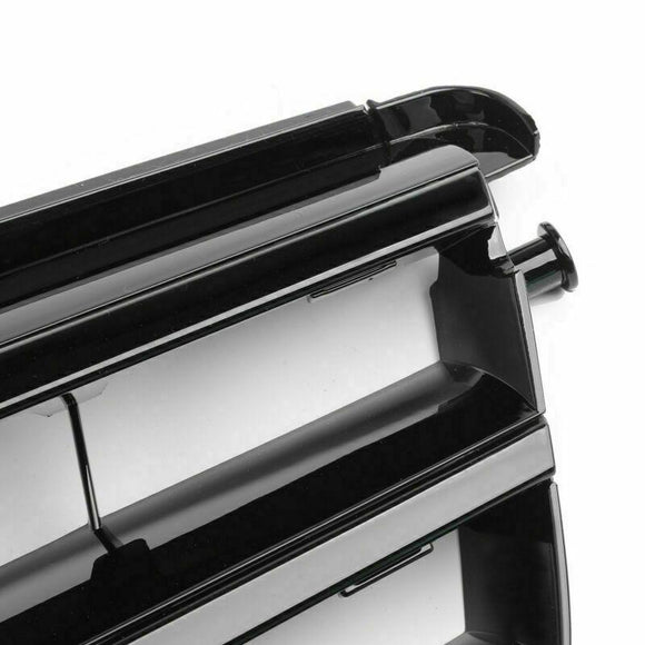 Mercedes Benz Classe C 2008-2014 W204 Grille de pare-chocs avant noire/chromée avec étoile LED pour C250/C300/C350