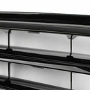 Mercedes Benz Classe C 2008-2014 W204 Grille de pare-chocs avant noire/chromée avec étoile LED pour C250/C300/C350-10