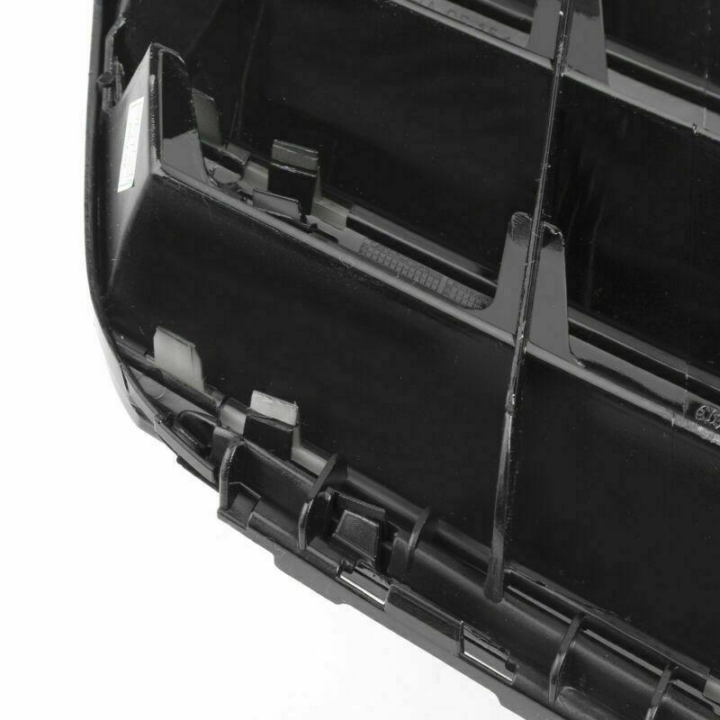 Grille de pare-chocs avant noire/chromée pour Mercedes Benz Classe C W204 C250/C300/C350 2008-2014