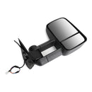 Coppia specchietti da traino estensibili per roulotte per Toyota HILUX REVO 2015 ON INDICATOR-4