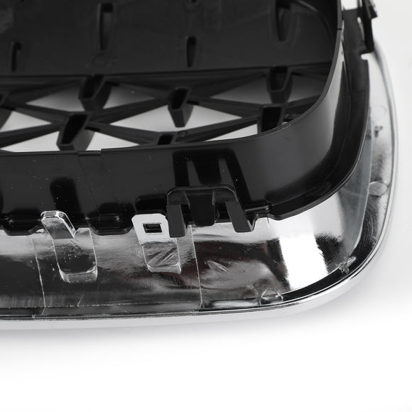 Front Kidney Chrome Diamond Grills for BMW F10 F18 528i 535i 5Series 2010-2016