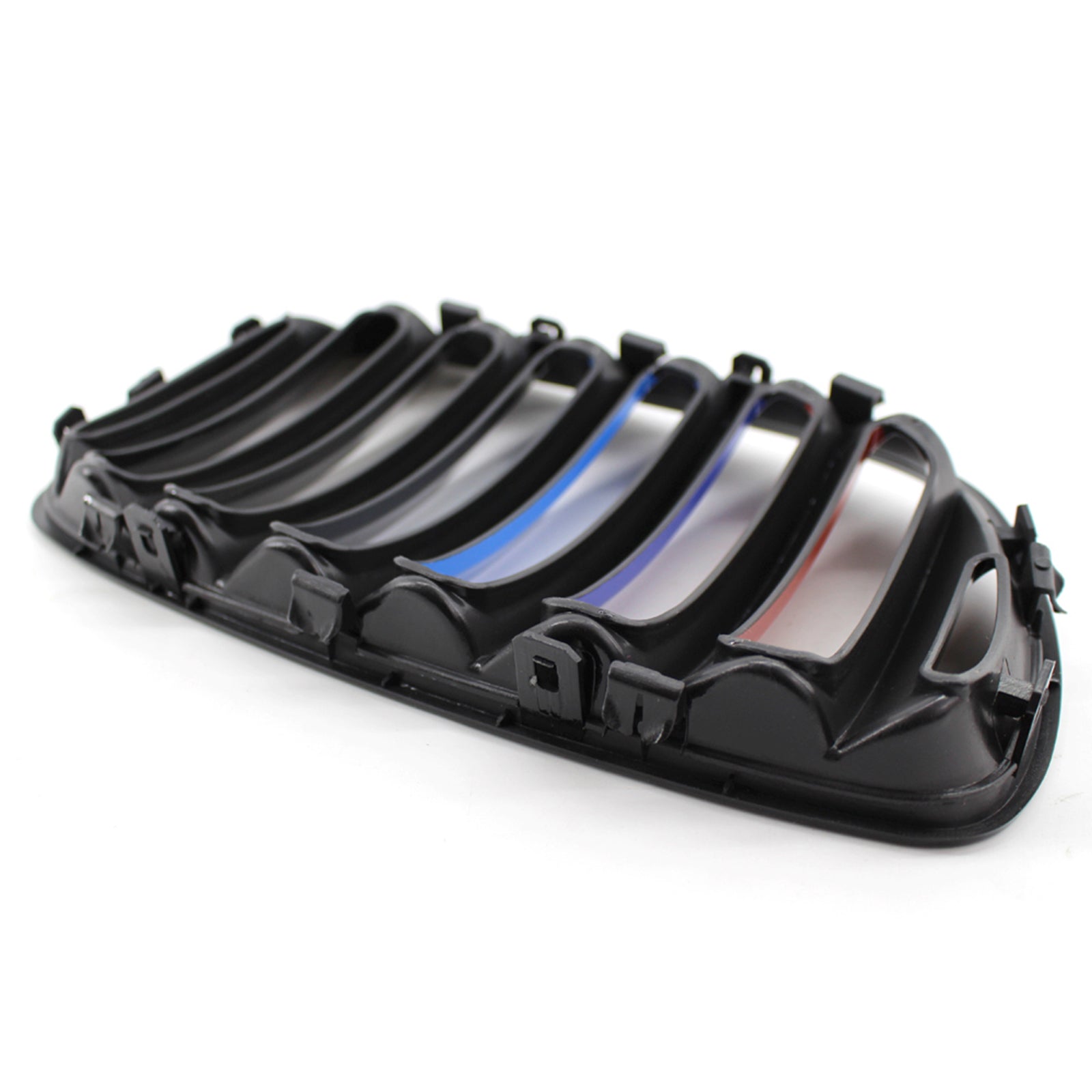 Calandre avant de remplacement pour BMW X5 E53 3.0i/4.4i/3.0d/4.8is 2004-2006, noir brillant/couleur M