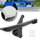 19 Glanzend zwarte auto achterbumper Fin Canard Splitter Diffuser Valence Spoiler Lip-3