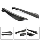 19 Glanzend zwarte auto achterbumper Fin Canard Splitter Diffuser Valence Spoiler Lip-4