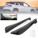 19 Glanzend zwarte auto achterbumper Fin Canard Splitter Diffuser Valence Spoiler Lip-1