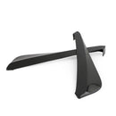 19 Glanzend zwarte auto achterbumper Fin Canard Splitter Diffuser Valence Spoiler Lip-5