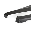 19 Glanzend zwarte auto achterbumper Fin Canard Splitter Diffuser Valence Spoiler Lip-7