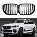 2018-2021 BMW G05 X5 30d 40i 50i M50d Grille de calandre avant noire brillante générique-1