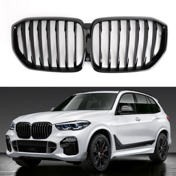 2018-2021 BMW G05 X5 30d 40i 50i M50d Griglia per rene anteriore nera lucida generica