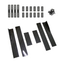 86.6 Extensiones de falda lateral universales Panel basculante Splitters Labio Fibra de carbono-10
