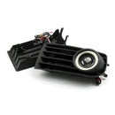 2 uds luces antiniebla delanteras tipo Ojos de Ángel + rejilla para VW Golf 5 MK5 Rabbit 2003-2009-3