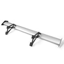 53 Universele Sedan Verstelbare Aluminium GT Kofferbakvleugel Racing Spoiler Zilver-3
