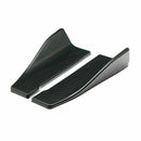 2pcs 35cm Skirt Spoiler Rear Lip Extension Rocker Splitters Winglet Wings Carbon-5